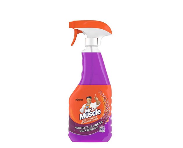 MR.MUSCLE  Glass cleaner lavender 500 ml